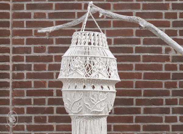 macrame lamp