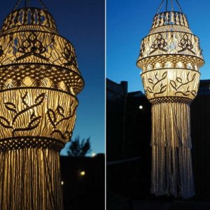 Macrame Garden Summer lamp