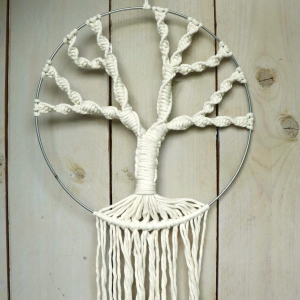 levensboom macrame pakket, coloursoflife.nl