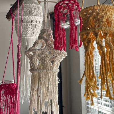 macrame windlichtjes pakket