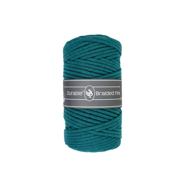 Durable Braided fine Teal 2142 coloursoflife.nl