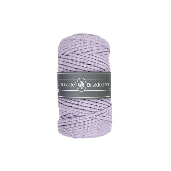 Durable Braided fine Pastel Lilac 268, coloursoflife.nl