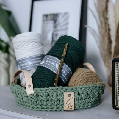 Pakket schaal met durable braided ontwerp coloursoflife.nl