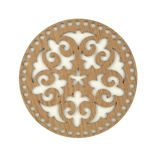 durable houten mandala geschikt voor haak en macrame ontwerpen coloursoflife.nl