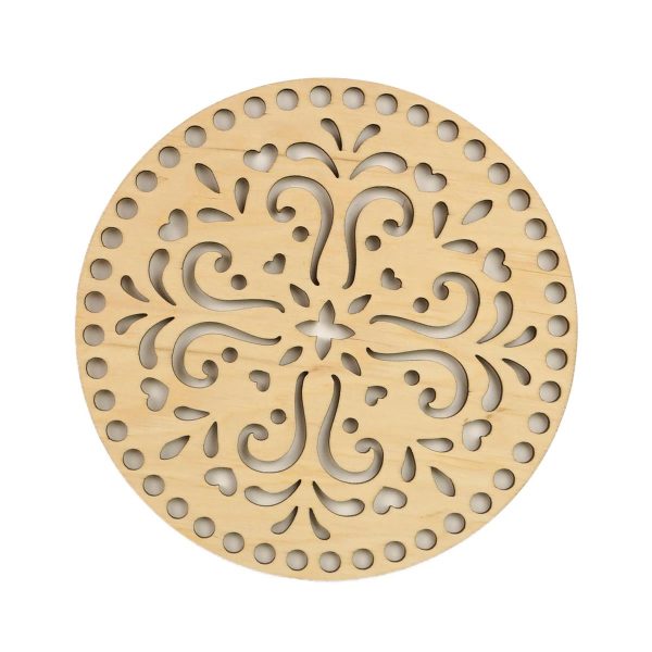 durable houten mandala geschikt voor ontwerpen coloursoflife.nl