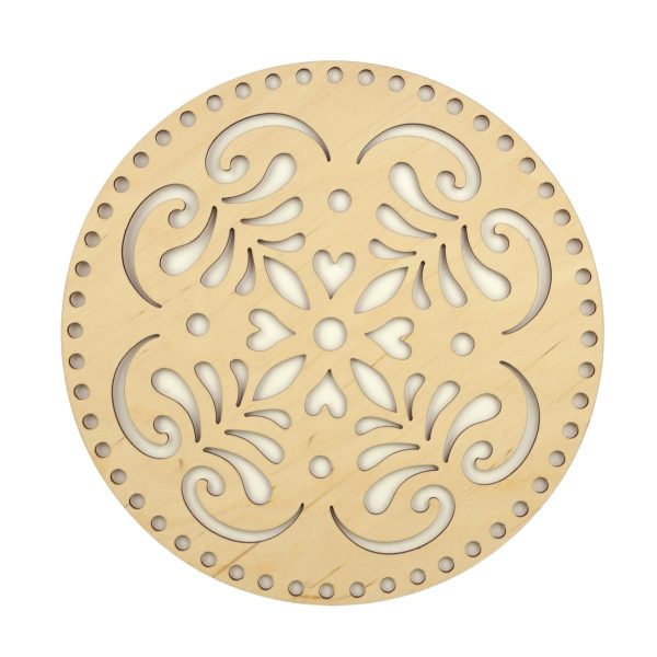 durable houten mandala geschikt voor haak en macrame ontwerpen coloursoflife.nl