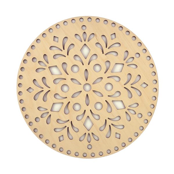 durable houten mandala geschikt voor haak en macrame ontwerpen coloursoflife.nl