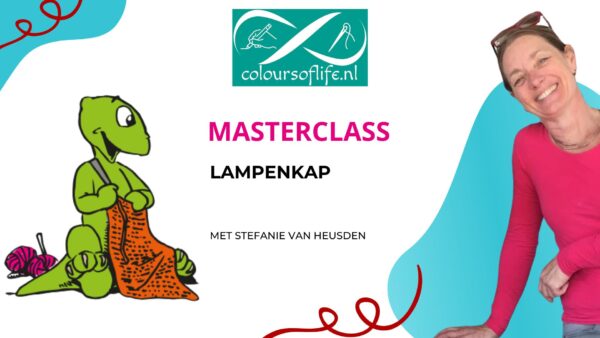 in samenwerking met het haakbeest geeft coloursoflife.nl de masterclass lampen haken