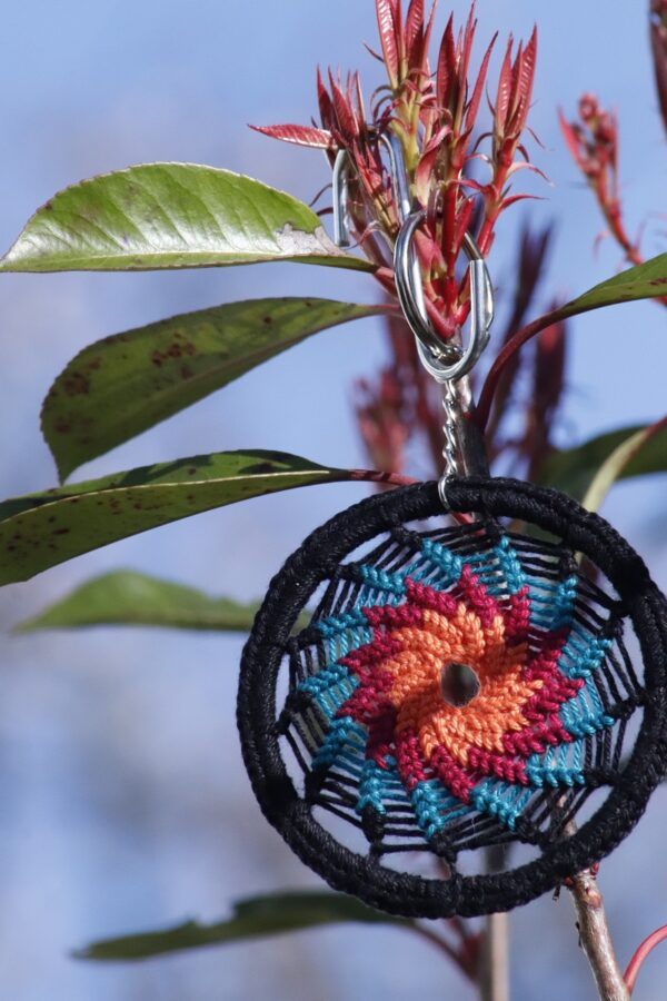 bagcharm mandala sleutelhangers ontworpen door coloursoflife.nl voor re-style