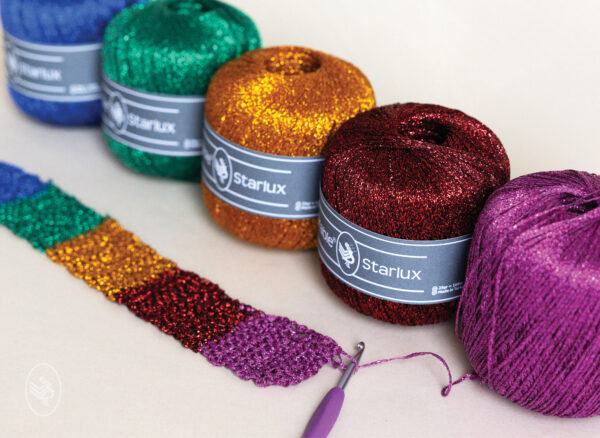 Durable Starlux, mooi garen voor de glamour look aan een tas of top.